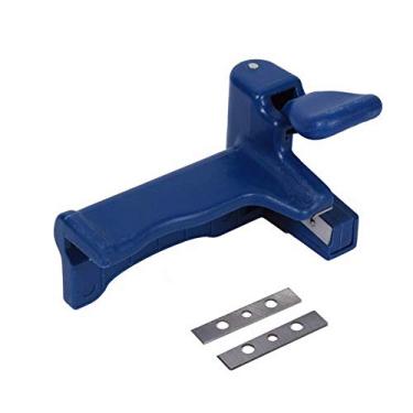 Imagem de Yarrkc Aparador de Cauda Aparador de Bordas de Folheado, Cortador de Bordas de Plástico Pvc Madeira Compensada Melamina Máquina de Borda Manual Ferramenta de Aparar Caudas para Trabalhar Madeira