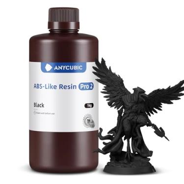 Imagem de ANYCUBIC Resina para Impressora 3D, Resina Semelhante A Abs Pro 2 com Resistência e Resistência Aprimoradas, Desempenho Muito Superior À Resina Semelhante A Abs, Baixo Odor, Ampla Compatibilidade Para