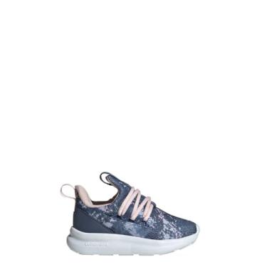 Imagem de adidas Tênis Kids Lite Racer Adapt 7.0 (Crianças Pequenas), Preloved Ink/Sandy Pink/Black, 8 Eua Unissex