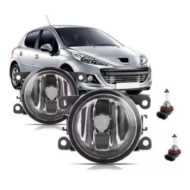Imagem de Par Farol De Milha 207 2007 2008 2009 2010 2011 2012 2013 2014 + Lâmpada