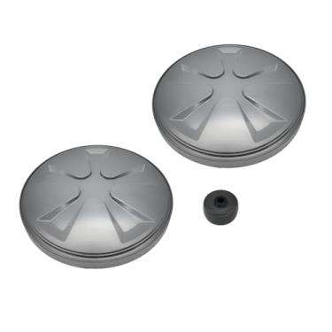 Imagem de Kit 2un Roda Rodinha Traseira e Rodízio Compatível com Aspirador WAP Ambiance Turbo