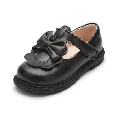 Imagem de Balabala Sapatilhas de balé Mary Jane para meninas, princesas, para festas escolares e casamentos, Preto, 21