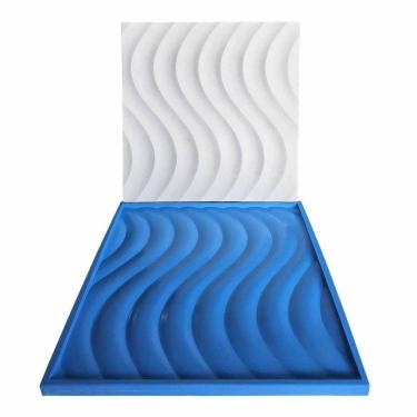 Imagem de Forma Silicone Gesso Parede 3D - Dunes