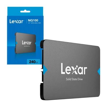 Imagem de SSD 480GB Lexar NQ100 - SATA - Leitura 550MB/s - LNQ100X480G-RNNNU