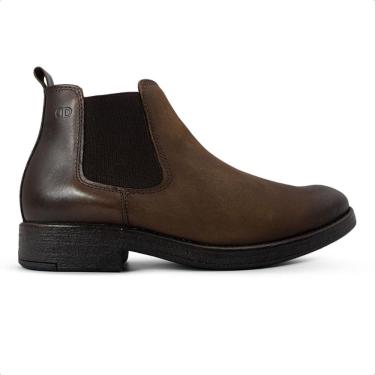 Imagem de Bota de Couro Democrata Masculina Garage Dust Cano Curto 626103