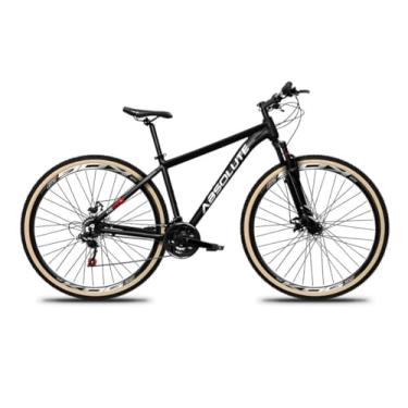 Imagem de Bicicleta Aro 29 Absolute Nero 5 Alumínio 24v Freio a Disco Suspensão Dianteira Pneus com Faixa (Preto, 15)