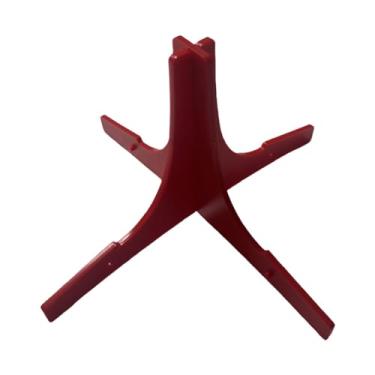 Imagem de Almencla Trombeta Stand Base Base Tripé Músicas Presente Presente Supplidade de Trumpe Rack Suprimentos de Flauta , Vermelho