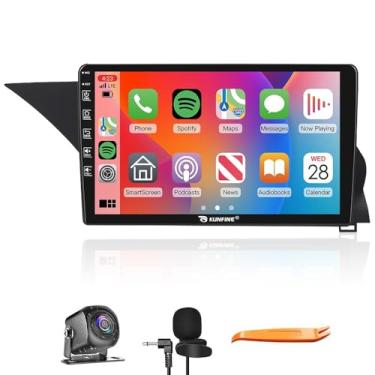 Imagem de Kunfine Car CarPlay Android Navegação Automática Rádio GPS Estéreo Câmera Reversa Tela IPS Tela Sensível ao Toque Tablet Pad Media Player para Benz Glk 2012-2015, se Aplicável Quad Core 2G + 64G