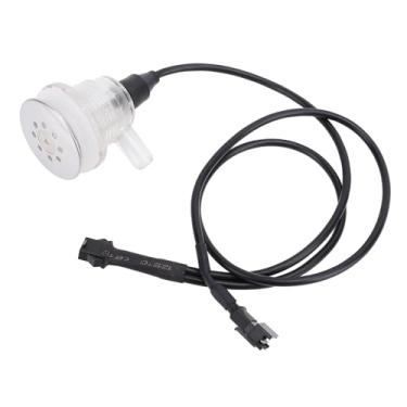 Imagem de Bico de Ar Com Banheira Com Luz de Massagem de 9 Orifícios Efeito de Bolha de Massagem para Hidroterapia de Spa