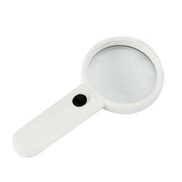 Imagem de Lupa de lupa com ampliação de 3 X e cabo manual de mão com cabo de leitura e lupa
