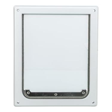 Imagem de Trixie Pet Products Porta para cães com trava bidirecional, cães pequenos a médios, branca