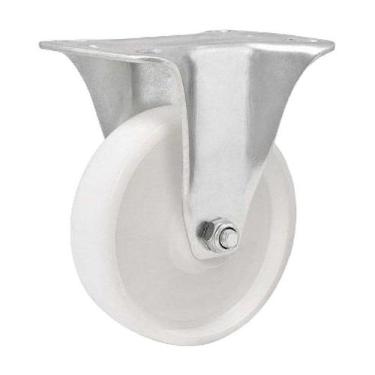 Imagem de Rodízio roda fixo nylon aço zincado 2" 50mm 60kg - VONDER