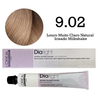 Imagem de Tonalizante Dia Light 9.02 Louro Muito Claro Natural Irisado Milkshake