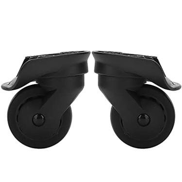 Imagem de Roda de Substituição de Bagagem da Roda única da Roda de Linha, Silencioso, Silencioso, Roda Resistente à Pressão para Acessórios de Manutenção de Bagagem Com Vários Parafusos,