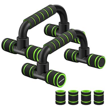 Imagem de cruiser rhino Barras Para Flexão, Alças Equipamentos De Calistenia No Chão, Barra Perfeita, Flexão Com Alça Estrutura Resistente E Antiderrapante, Fitness Casa Treino