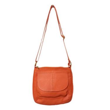 Imagem de Bolsa TopGrife Couro Legítimo 25x26x6cm Alça Regulável