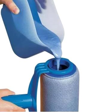 Imagem de Rolo de Pintura com Reservatório 300ml, Sistema Antigotejamento