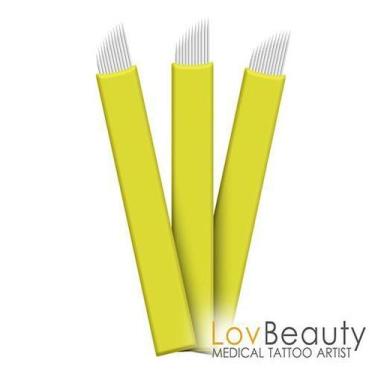 Imagem de Lâmina Flex Lov Beauty Nano Blade 12 Pontas 0,18mm - 10 Unidades