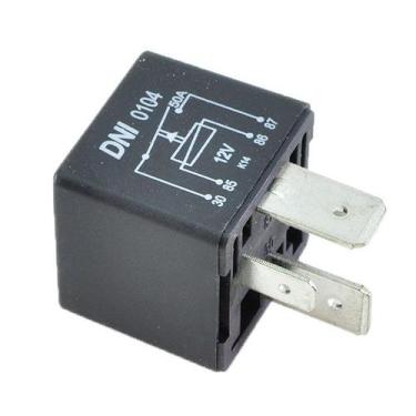 Imagem de Rele Auxiliar 50ah Com Suporte/2 Terminais Largo Universal Uso Geral 4