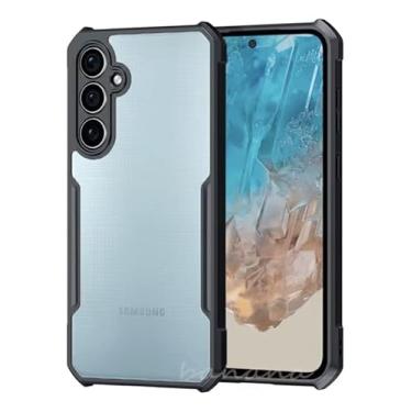 Imagem de Capa Case Capinha Dual Shock Sense Preta Acabamento Premium Proteção Contra Arranhões, Quedas e Impactos para Samsung Galaxy A14
