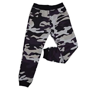 Imagem de Calça Moletom Infantil Menino Menina Moletinho Cores Lisa Jogger Skinn