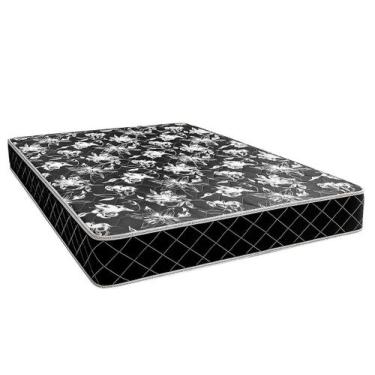 Imagem de Colchão Mont Blanc Preto D23 Solteiro PoliConfort 88x188x14