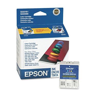 Imagem de Epson Cartucho de jato de tinta colorido S191089/S020191/S020089
