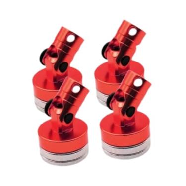 Imagem de YIJU 4x RC Body Post, Suporte de Poste de Carroceria de Modelo de Carro Fácil de Instalar Peça de Reposição para Carro RC Atualização Resistente, Vermelho