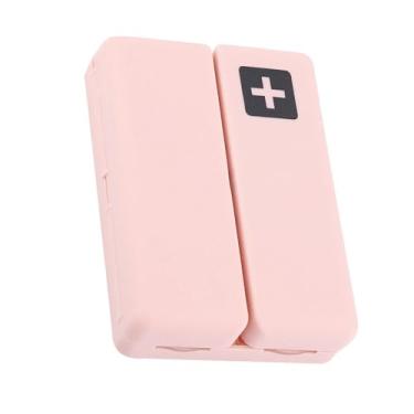 Imagem de Mingzhe Caixa de Medicamento Portátil Caixa de Comprimido Magnético Dobrável Organizador 7 Compartimentos Azul Verde Rosa Branco Cena Aplicável (Rosa)