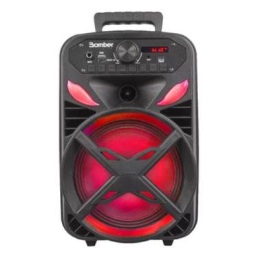 Imagem de Caixa de som amplificada bomber papão 300 portátil 300w bluetooth