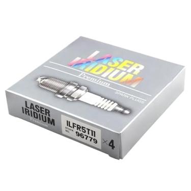 Imagem de 4-6 peças ILFR5T11 96779 Laser compatível com Iridium Platinum compatível com vela de ignição compatível com Jeep Cherokee Compass 2.0 2.4LToyota compatível com RAV4 Highlander(Rear 2Pcs)