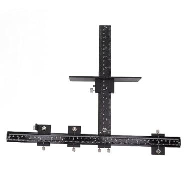 Imagem de Luocute Gabarito de Hardware de Gabinete Gabarito de Alça de Gabinete de Cavilha de Ferradores de Modelo de Alça de Localizador de Punção de