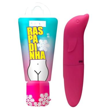 Imagem de KIT VIBRADOR GOLFINHO PONTO G + 1 RASPADINHA 15G