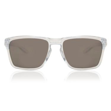 Imagem de Óculos de Sol Oakley Sylas 0OO9448 944829 Tam 57 / Transparente - Lentes Prizm Black