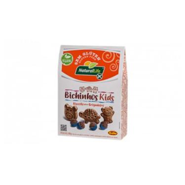 Imagem de Biscoito De Bichinhos Kids Brigadeiro Vegano Sem Glúten 80g - Kodilar
