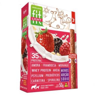 Imagem de Spin Pet Fit Light Sticks de Carne Amora,Framboesa,Morango