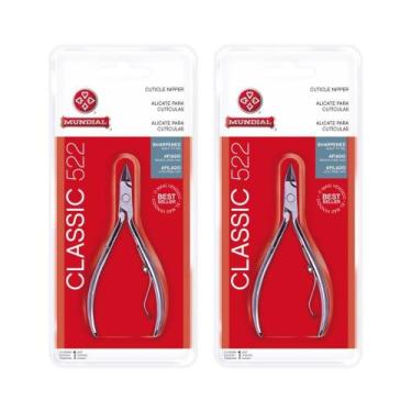 Imagem de Kit Alicate De Cutícula Mundial 522C (2 Unidades)