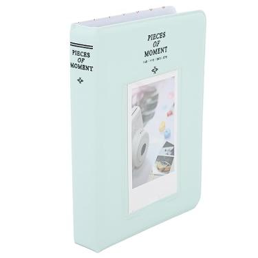 Imagem de Generic 3in álbum de Fotos, 64 Bolsos Instant Camera Photo Album Insert Flexible for Movie Ingressos (Verde)
