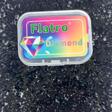 Imagem de Contas de arte de diamante luminosas para acessórios de pontos de diamante, base plana, brocas de pintura de diamantes redondos para artesanato, luz forte fará as contas brilharem para pedras de