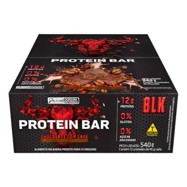 Imagem de Barra de Proteína Protein Bar 12 unidades - Blk Performance (Chocolate com Café)