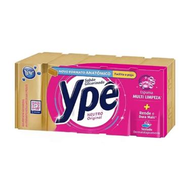 Imagem de Sabão em Barra YPÊ Glicerinado com 5 Pedras de 160g Cada