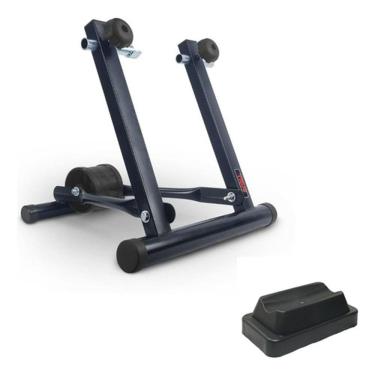 Imagem de ROLO TRUE treino fixo  - roda PLASTICA - COM base - CURTO - TRUE