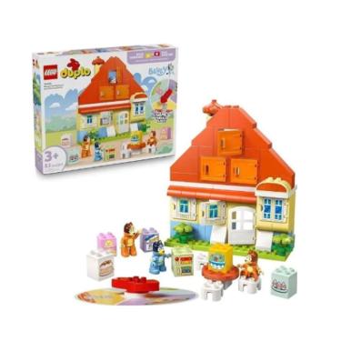 Imagem de Lego Duplo Casa da Família Bluey Jogo da Memória - 10459