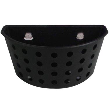 Imagem de Cesta Plástica One Com Ventosas Preta - 10812-0008 - Coza