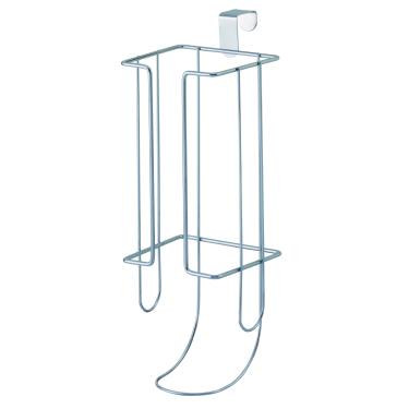 Imagem de Porta Papel Higiênico para Caixa Acoplada Suporte para 03 Rolos Sem Furo Cromado