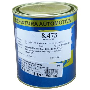 Imagem de Tinta Branca Brasilux Brilhante 900 ml Extra Rápido