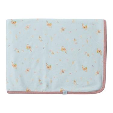 Imagem de Cueiro Bebê Estampado Suedine Lovely Day Verde - Hug