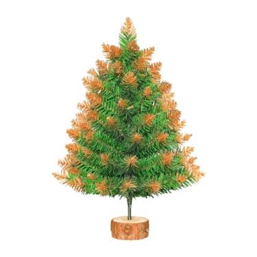 Imagem de Sclmgo Árvore de Natal Artificial em Miniatura, Enfeite de Mesa Realista, Decoração Natalina Perfeita para Presentear em Festas E Prateleiras, 60cm