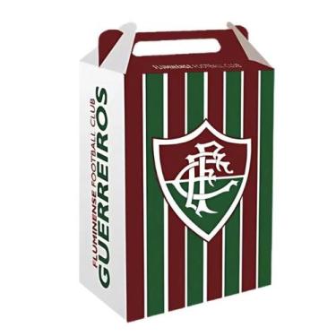 Imagem de Caixa Lembrancinha Festa Fluminense Futebol 8 Uni Festcolor - Inspire 