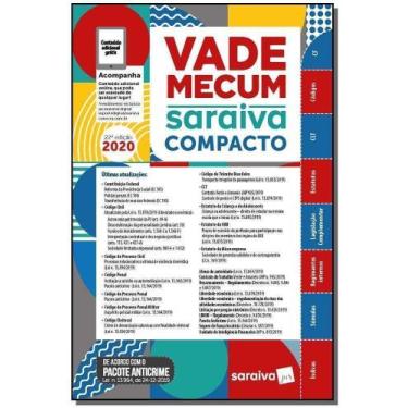 Imagem de Vade Mecum Compacto - 22Ed/20 - SARAIVA, Sortido